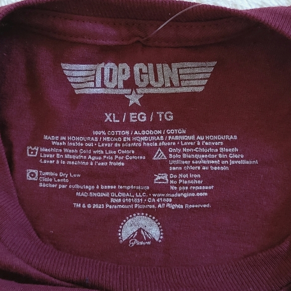 Mad😡 Engine Global🌎 LLC Top Gun⚓️ "I Feel The Need...The Need For Speed" Tee - Picture 4 of 10